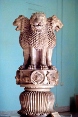 Photo for Ashokan pillar 3rd century B.C. , India - Royalty Free Image