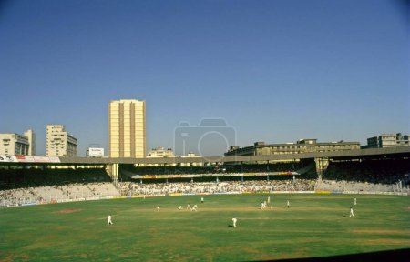 Photo for Cricket Match at Wankhede Stadium , Bombay , Mumbai , India - Royalty Free Image