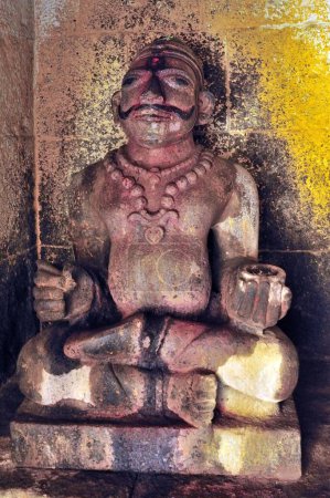 Photo for Statue of chitragupta Khandoba temple at ambad jalna maharashtra india Asia - Royalty Free Image