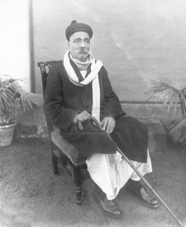 Photo for Indian freedom fighter, lokmanya tilak, india, asia, 1910 - Royalty Free Image