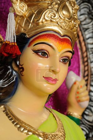 Photo for Goddess durga statue festival, mumbai, maharashtra, India, Asia - Royalty Free Image