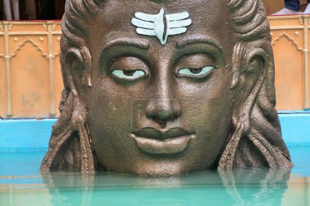 Señor Shiva ídolo para el festival Ganpati, Pune, Maharashtra, India, Asia