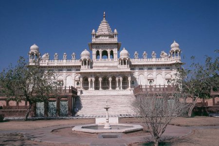 Vue de Jaswant Thada, Jodhpur Rajasthan, Inde