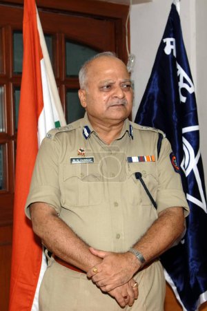 Téléchargez les photos : Commissaire de police de Dhananjay N Jadhav, Mumbai, Maharashtra, Inde, Asie - en image libre de droit