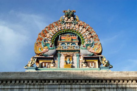 Ulagalanda Perumal Tempel in, Kanchipuram, Kancheepuram, Tamil Nadu, Indien