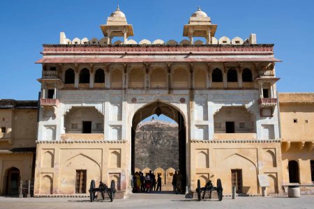 Photo for Suraj Pol Sun gate of amer fort jaipur Rajasthan India Asia - Royalty Free Image