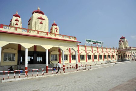 Photo for Khajuraho railway station Madhya Pradesh India Asia - Royalty Free Image