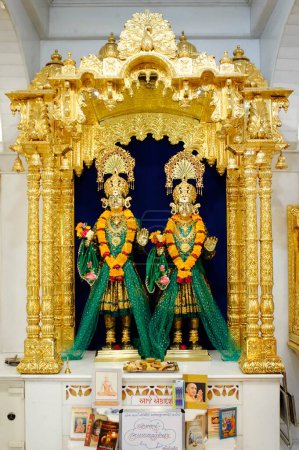 Foto de Templo swaminarayan; BAPS; Gondal; distrito Rajkot; Gujarat; India - Imagen libre de derechos