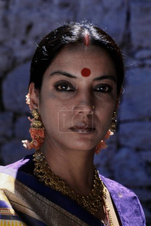 Photo for Portrait of Shabana Azmi, India, Asia - Royalty Free Image