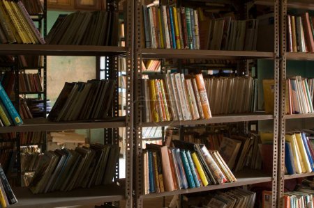 Indias bibliothèque la plus ancienne Kashi Nagri Pracharini Sabha ; Varanasi ; Uttar Pradesh ; Inde 