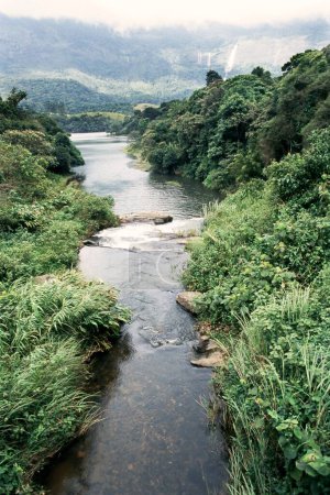 Siruvani river flowing in altitudes of Siruvani Hills ; Western Ghats ; India