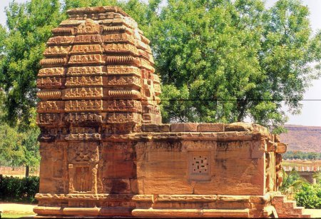 Photo for Monuments of Chalukyan period at Pattadakal temple Kada Siddheswra in North Karnataka ; India - Royalty Free Image