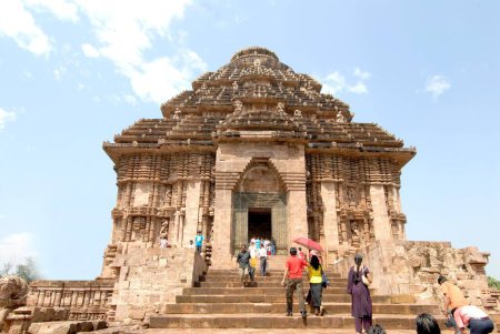 Foto de Templo del sol de Konarak; Konarak; Bhubaneswar; Orissa; India - Imagen libre de derechos
