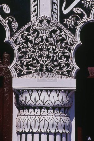 Close up, stucco, Chota Imambara, Lucknow, Uttar Pradesh, India, Asia