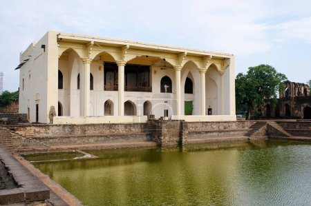 Antigua postal de Asar mahal; Bijapur; Karnataka; India