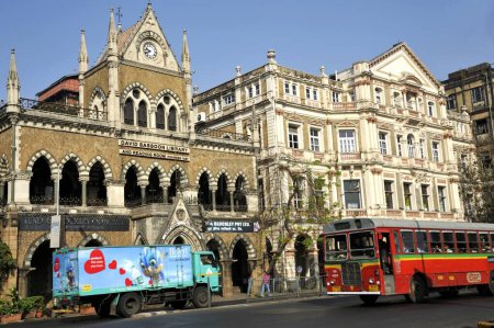 Téléchargez les photos : Bibliothèque et salle de lecture David Sassoon à Mumbai Maharashtra Inde - en image libre de droit