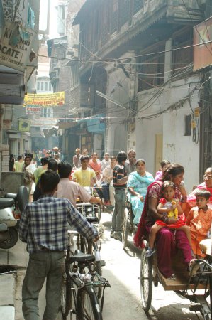 Foto de Vista de carril, Amritsar, Punjab, India - Imagen libre de derechos