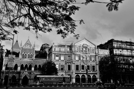 Photo for David Sassoon Library, Army and Navy Building, Esplanade Mansion, Kala Ghoda, Fort, Bombay, Mumbai, Maharashtra, India, Asia - Royalty Free Image