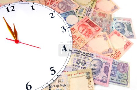 Photo for Concept of time is money - Royalty Free Image