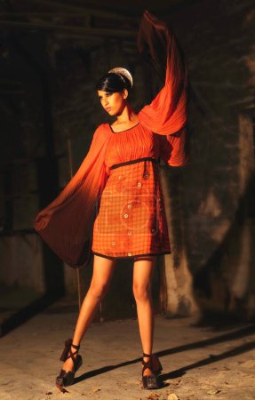 Photo for Indian female model, Pallavi, India, Asia - Royalty Free Image