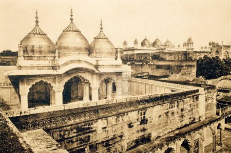 Téléchargez les photos : Nagina Mosquée fort, Agra, Uttar Pradesh, INDE - en image libre de droit