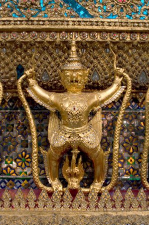 Detail from Grand Palace , Bangkok , Thailand