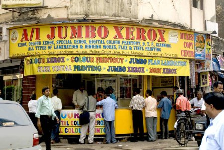 Foto de A1 Tienda Jumbo Xerox en CBD en Bombay Mumbai, Maharashtra, India - Imagen libre de derechos