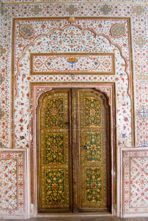 Entrée du fort Junagarh ; Bikaner ; Rajasthan ; Inde