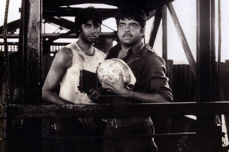 Téléchargez les photos : Inde acteur de film de bollywood, amitabh bachchan et shatrughan sinha, Inde, Asie - en image libre de droit