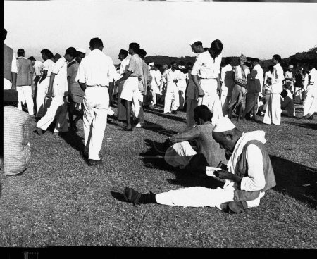 Téléchargez les photos : Parcours de course, Bombay, Mumbai, Maharashtra, Inde, 1947. - en image libre de droit