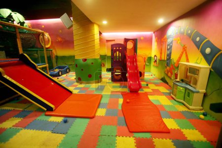 Photo for Children Play area in the infinity mall, Andheri, Bombay now Mumbai, Maharashtra, India - Royalty Free Image