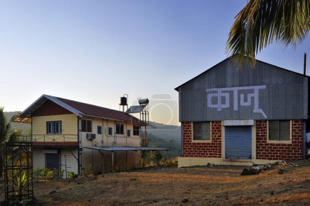 Cashewnussverarbeitungsanlage, Mandangad, Ratnagiri, Maharashtra, Indien, Asien
