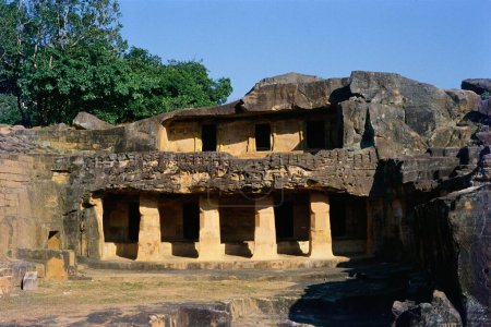 Foto de Cuevas de Udayagiri Jain, Bhubaneshwar, Orissa, India - Imagen libre de derechos
