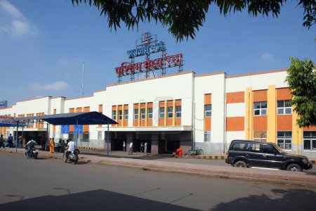 Téléchargez les photos : Jabalpur Junction Western Central Railway Madhya Pradesh Inde - en image libre de droit