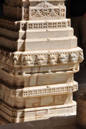 ranakpur jain temple, pali, rajasthan, india, Asia