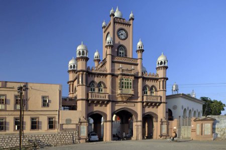 Photo for Saifee clock tower, jamnagar, gujarat, india, Asia - Royalty Free Image