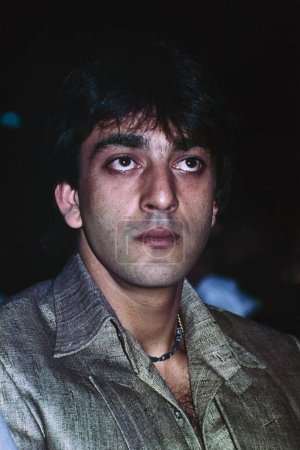 Photo for Close up of Sanjay Dutt looking away, India, Asia - Royalty Free Image