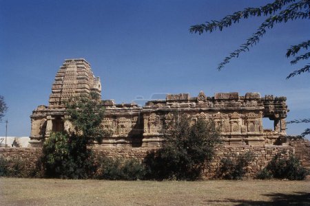 Foto de Exterior del templo de Papanatha en Pattadakal, Karnataka, India, Asia - Imagen libre de derechos
