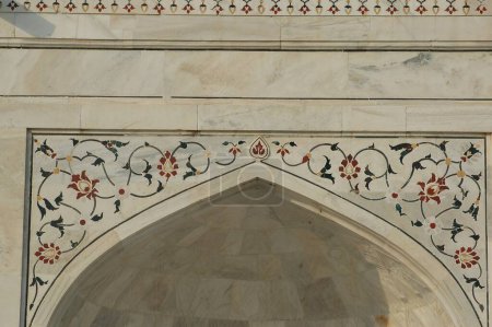 Foto de Arco de taj mahal, agra, delhi, india, asia - Imagen libre de derechos