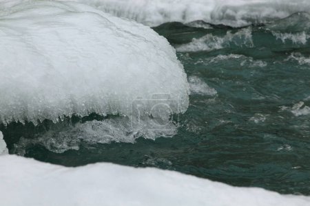 Téléchargez les photos : Rivière gelée, trek au chadar, ladakh, jammu & Cachemire, Inde, Asie - en image libre de droit