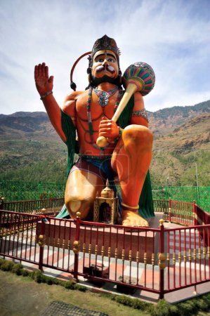 Foto de Hanuman estatua himachal pradesh india Asia - Imagen libre de derechos