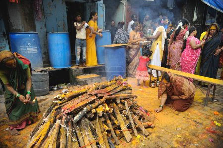 Foto de Prostitutas en el festival de yellama, Kamathipura, Bombay Mumbai, Maharashtra, India - Imagen libre de derechos