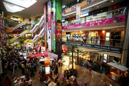 Photo for Shopping mall in Bombay now Mumbai, Maharashtra, India - Royalty Free Image