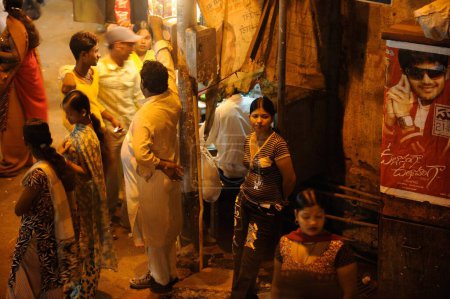 Téléchargez les photos : Prostituées dans kamathipura. Bombay Mumbai. Maharashtra. Inde - en image libre de droit