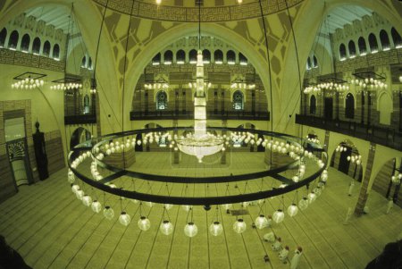 Photo for Interior of mosque at Bahrain - Royalty Free Image