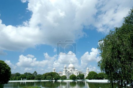 Téléchargez les photos : Victoria Memorial Building (1921) ; Calcutta ; Bengale occidental ; Inde - en image libre de droit