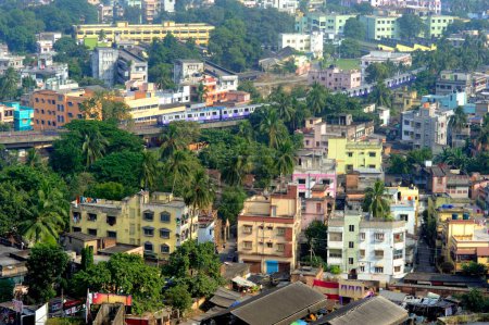 Téléchargez les photos : Métro train kolkata ouest bengale Inde Asie - en image libre de droit