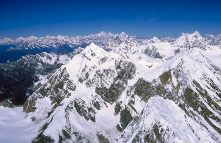 Téléchargez les photos : Gamme himalayenne sur l'Everest, Katmandou, Népal - en image libre de droit
