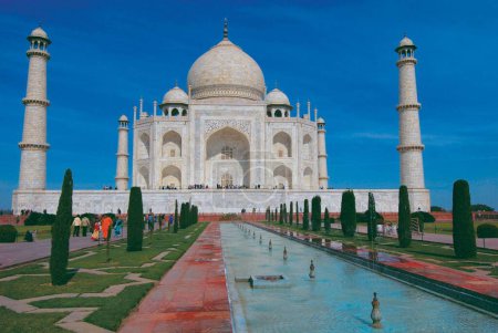 Photo for Taj mahal, agra, delhi, india, asia - Royalty Free Image