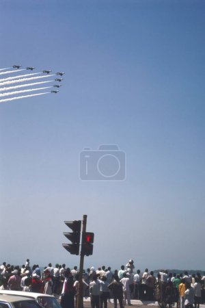 Photo for Jetfighter planes in Air Show ; Bombay Mumbai ; Maharashtra ; India - Royalty Free Image